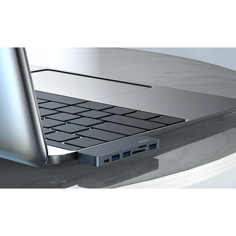 HUB ADAPTER DO LAPTOPA MACBOOKA PRO AIR USD SD 6w1