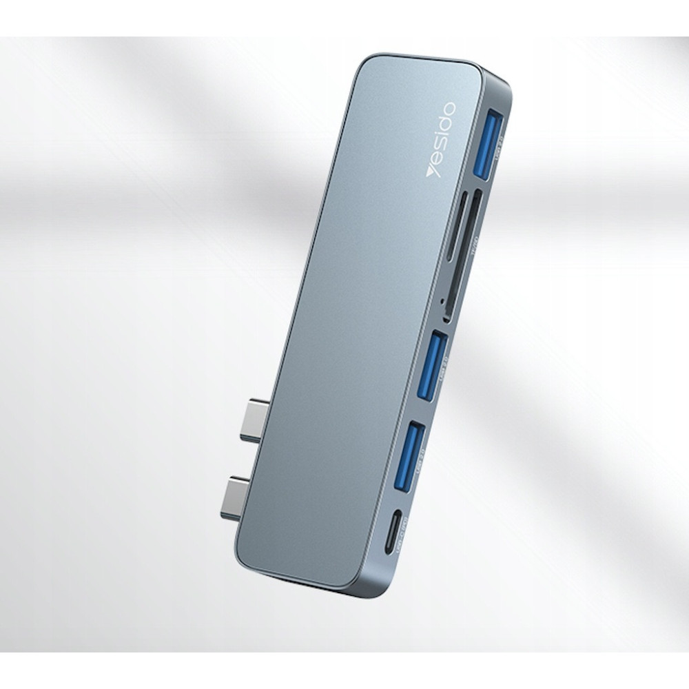 HUB ADAPTER DO LAPTOPA MACBOOKA PRO AIR USD SD 6w1