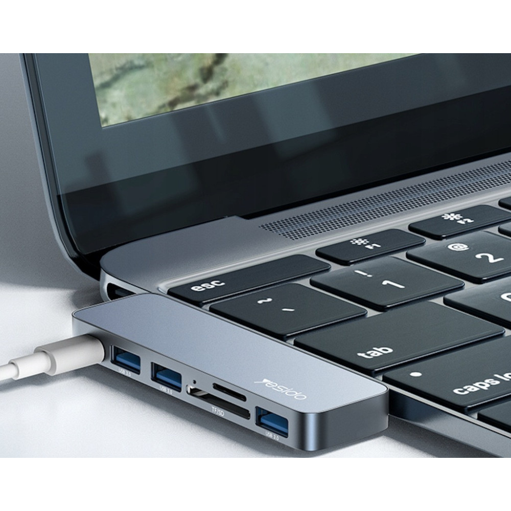 HUB ADAPTER DO LAPTOPA MACBOOKA PRO AIR USD SD 6w1