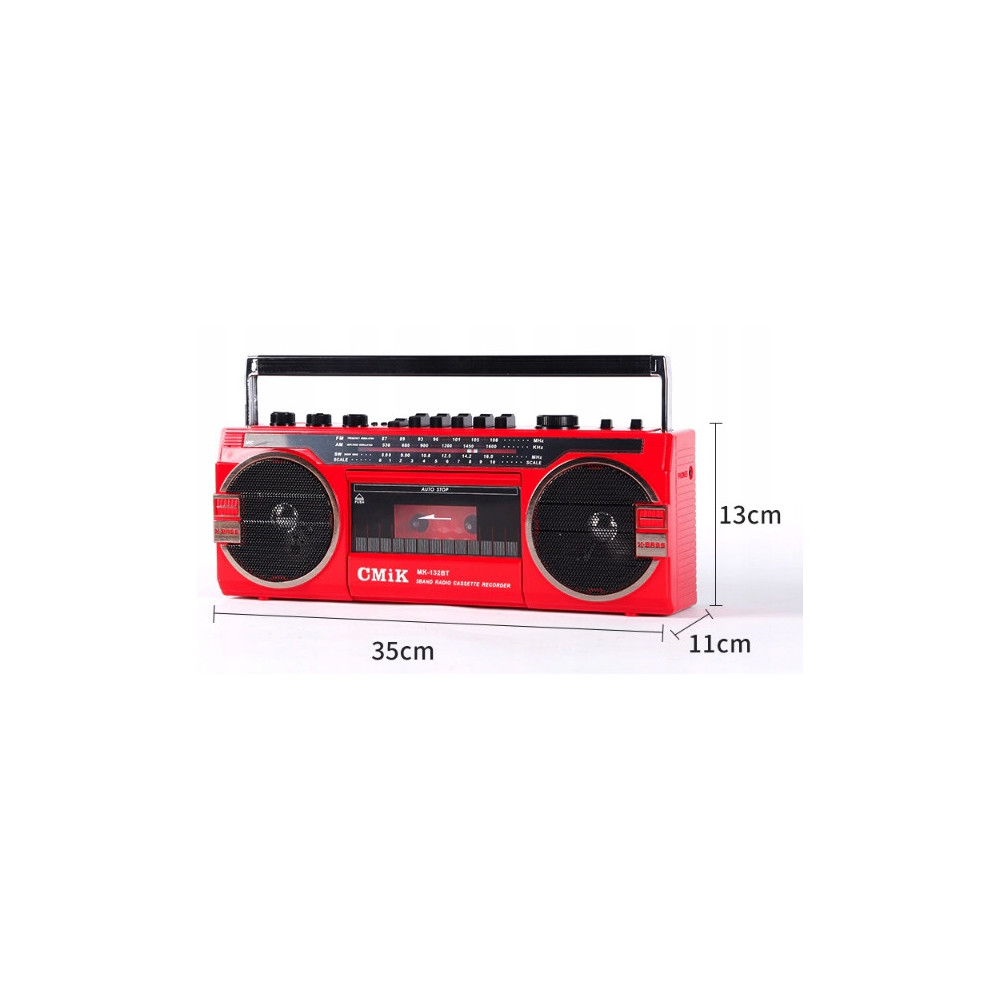 RADIO MAGNETOFON KASETOWY CMiK KASETA GŁOŚNIK