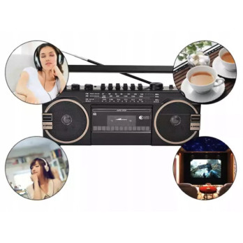 RADIO MAGNETOFON KASETOWY CMiK KASETA GŁOŚNIK