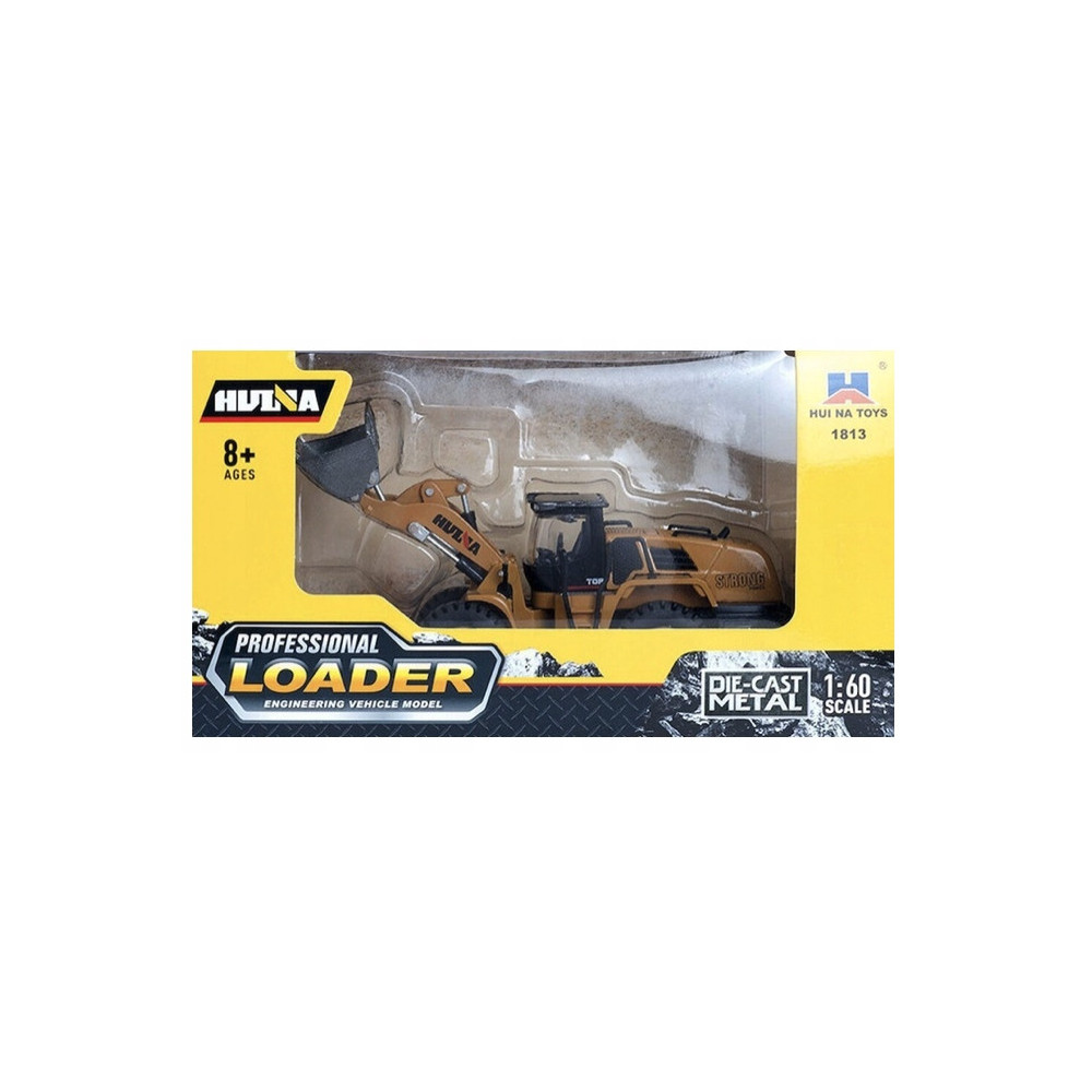 BULDOŻER KOPARKA SPYCHACZ METALOWY ZABAWKA 1:60