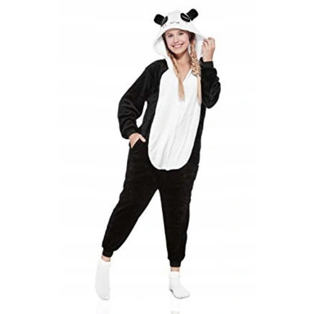 PANDA ONESIE KOMBINEZON DRES KIGU-RUMI PIŻAMA L