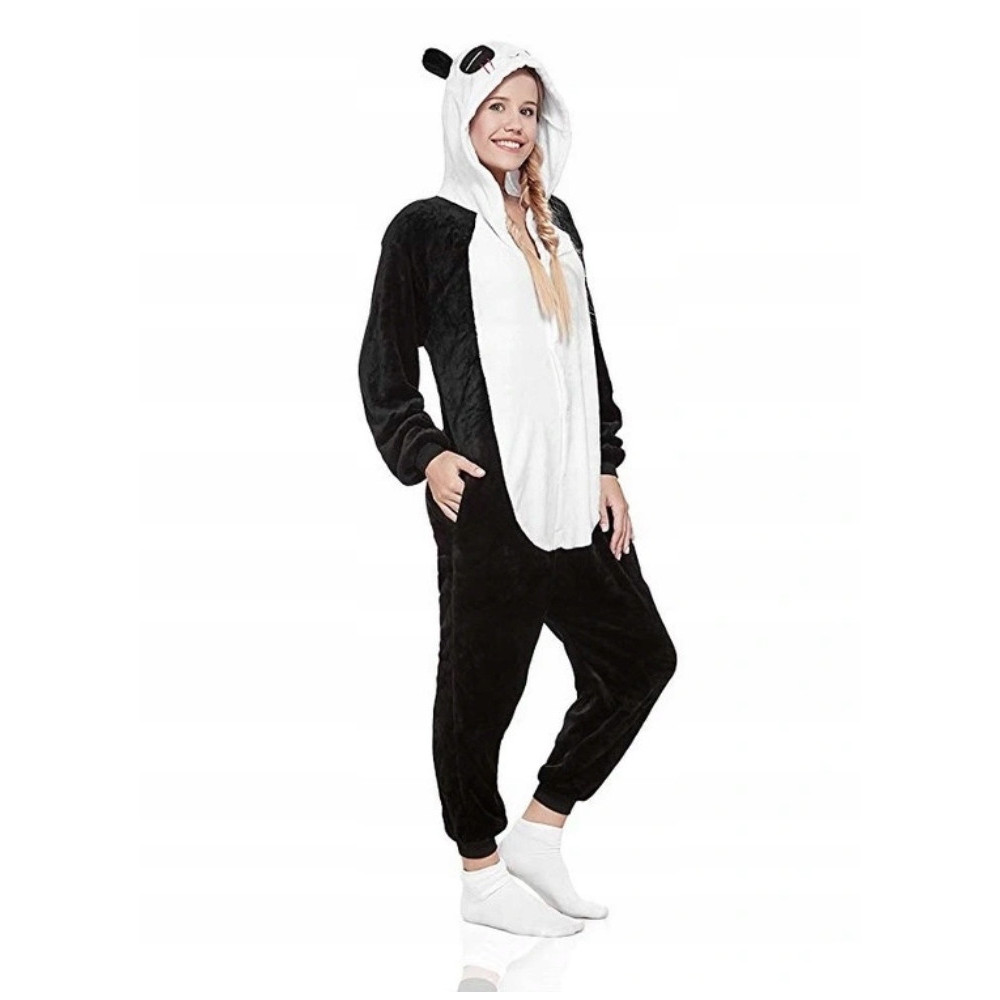 PANDA ONESIE KOMBINEZON DRES KIGU-RUMI PIŻAMA M