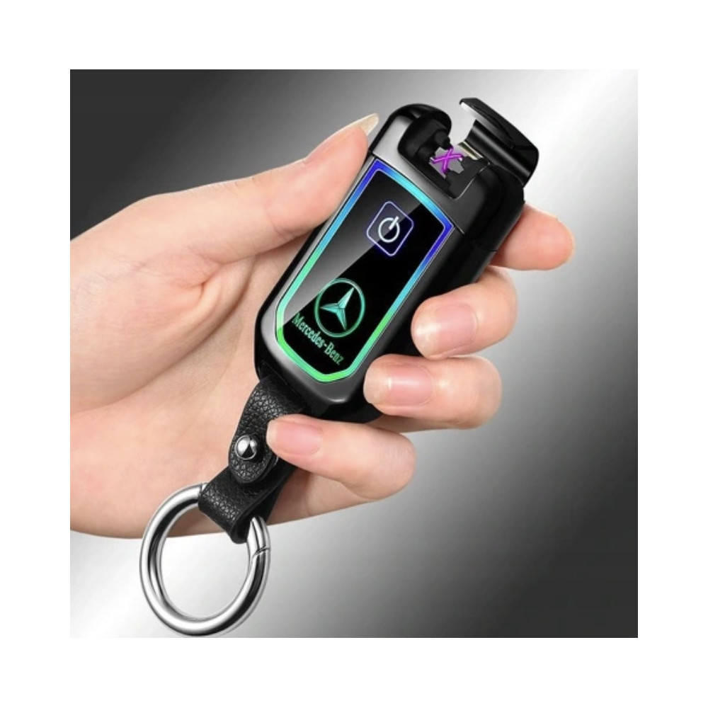 Zapalniczka PLAZMOWA USB 2 ŁUKI MERCEDES NA DOTYK