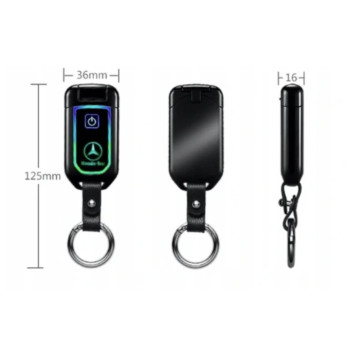 Zapalniczka PLAZMOWA USB 2 ŁUKI MERCEDES NA DOTYK