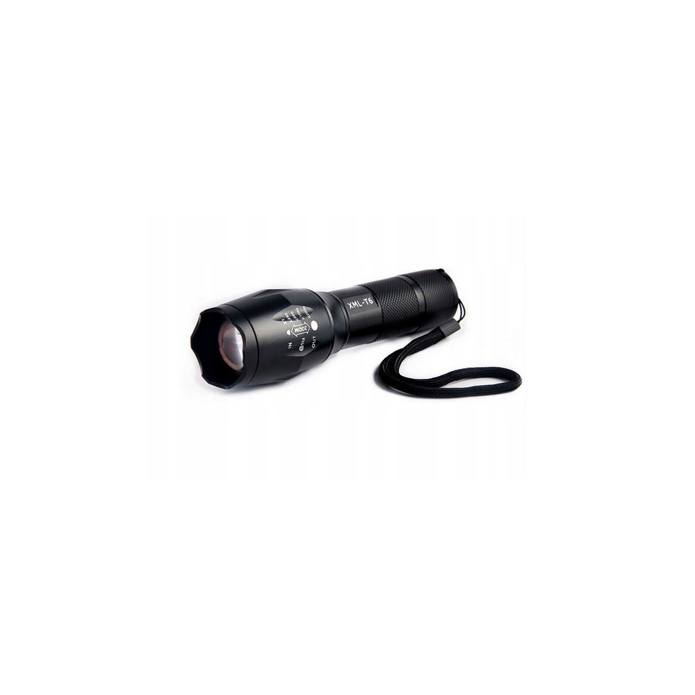 MOCNA LATARKA SZPERACZ XML-T6 LAMPA POLICYJNA ZOOM