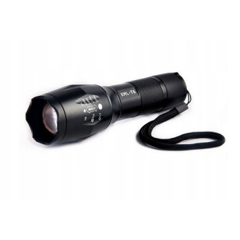 MOCNA LATARKA SZPERACZ XML-T6 LAMPA POLICYJNA ZOOM