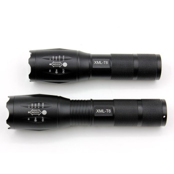 MOCNA LATARKA SZPERACZ XML-T6 LAMPA POLICYJNA ZOOM