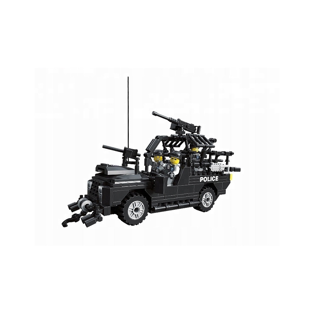 KLOCKI POLICE CITY POLICJA POJAZD TRANSPORTER