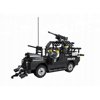 KLOCKI POLICE CITY POLICJA POJAZD TRANSPORTER