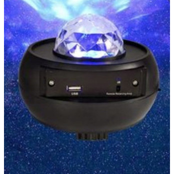 LAMPA LED PROJEKTOR GWIAZD GŁOŚNIK BLUETOOTH