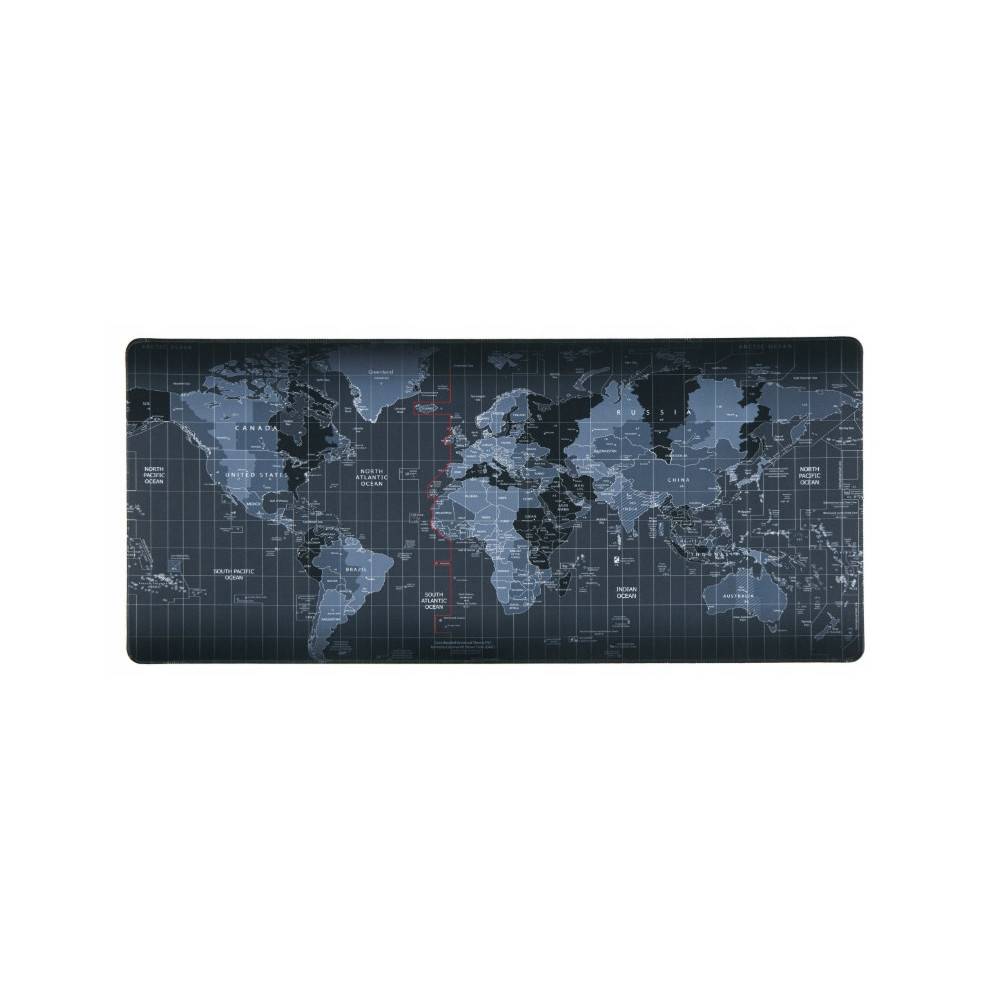 DUŻA MAPA ŚWIATA PODKŁADKA OCHRONNA NA BIURKO MATA 90 x 40 cm