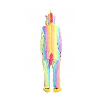 JEDNOROŻEC ONESIE UNICORN TĘCZA PIŻAMA ŚWIĘTA L