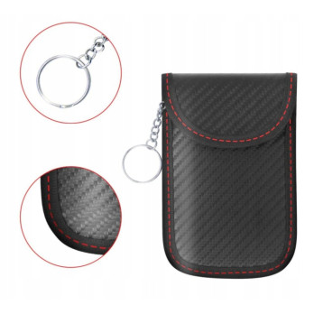 KLATKA FARADAYA na KLUCZYK Blokada Sygnału GSM GPS