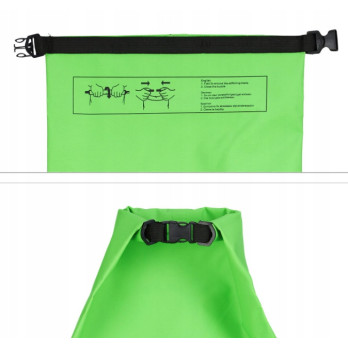 PLECAK WODOODPORNY OCEAN PACK DRY BAG TORBA 20L ZIELONY