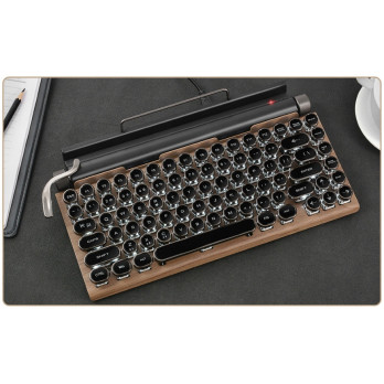 RETRO KLAWIATURA MECHANICZNA MASZYNA DO PISANIA BLUETOOTH VINTAGE