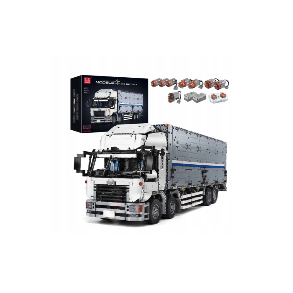MOULD KING 13139 TRUCK CIĘŻARÓWKA RC MODEL Z SILNIKAMI ZESTAW DO ZŁOŻENIA