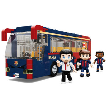 FC BARCELONA AUTOBUS PIŁKARSKI KLUBOWY DO ZŁOŻENIA KLOCKI 488 EL. PUZZLE
