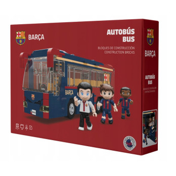 FC BARCELONA AUTOBUS PIŁKARSKI KLUBOWY DO ZŁOŻENIA KLOCKI 488 EL. PUZZLE