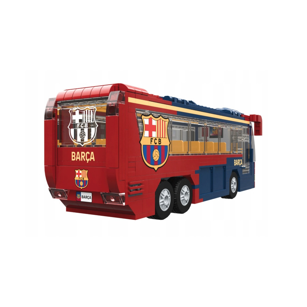 FC BARCELONA AUTOBUS PIŁKARSKI KLUBOWY DO ZŁOŻENIA KLOCKI 488 EL. PUZZLE