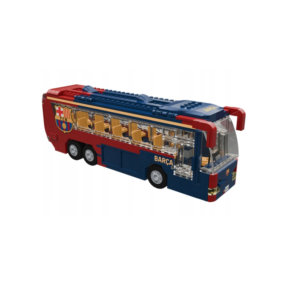 FC BARCELONA AUTOBUS PIŁKARSKI KLUBOWY DO ZŁOŻENIA KLOCKI 488 EL. PUZZLE