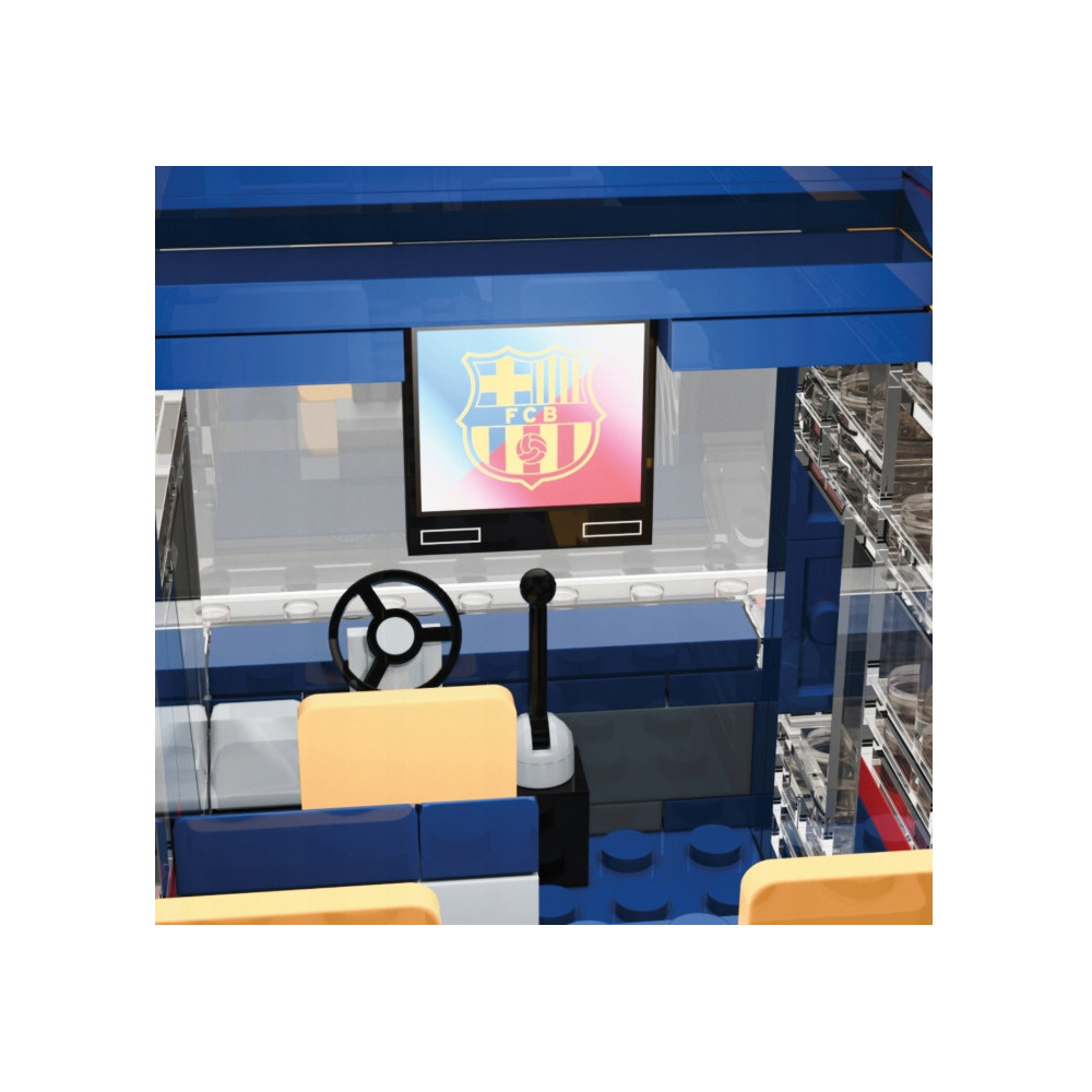 FC BARCELONA AUTOBUS PIŁKARSKI KLUBOWY DO ZŁOŻENIA KLOCKI 488 EL. PUZZLE