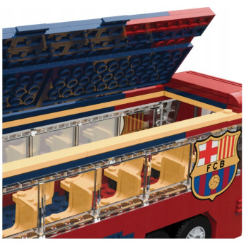 FC BARCELONA AUTOBUS PIŁKARSKI KLUBOWY DO ZŁOŻENIA KLOCKI 488 EL. PUZZLE