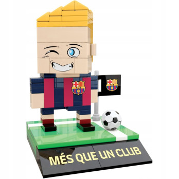 FC BARCELONA KLOCKI FIGURKA ZAWODNIKA 210 EL. KREATYWNA BUDOWA + AKCESORIA
