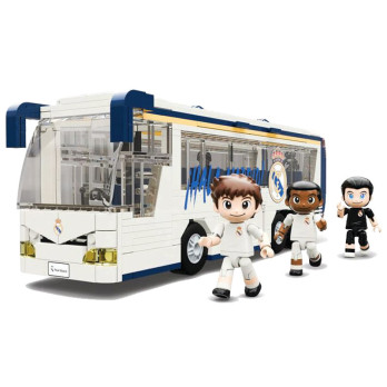 REAL MADRYT AUTOBUS PIŁKARSKI KLUBOWY DO ZŁOŻENIA KLOCKI 488 EL. PUZZLE