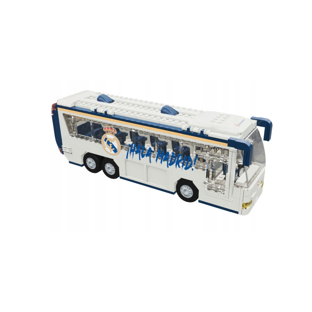 REAL MADRYT AUTOBUS PIŁKARSKI KLUBOWY DO ZŁOŻENIA KLOCKI 488 EL. PUZZLE