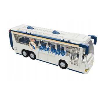 REAL MADRYT AUTOBUS PIŁKARSKI KLUBOWY DO ZŁOŻENIA KLOCKI 488 EL. PUZZLE
