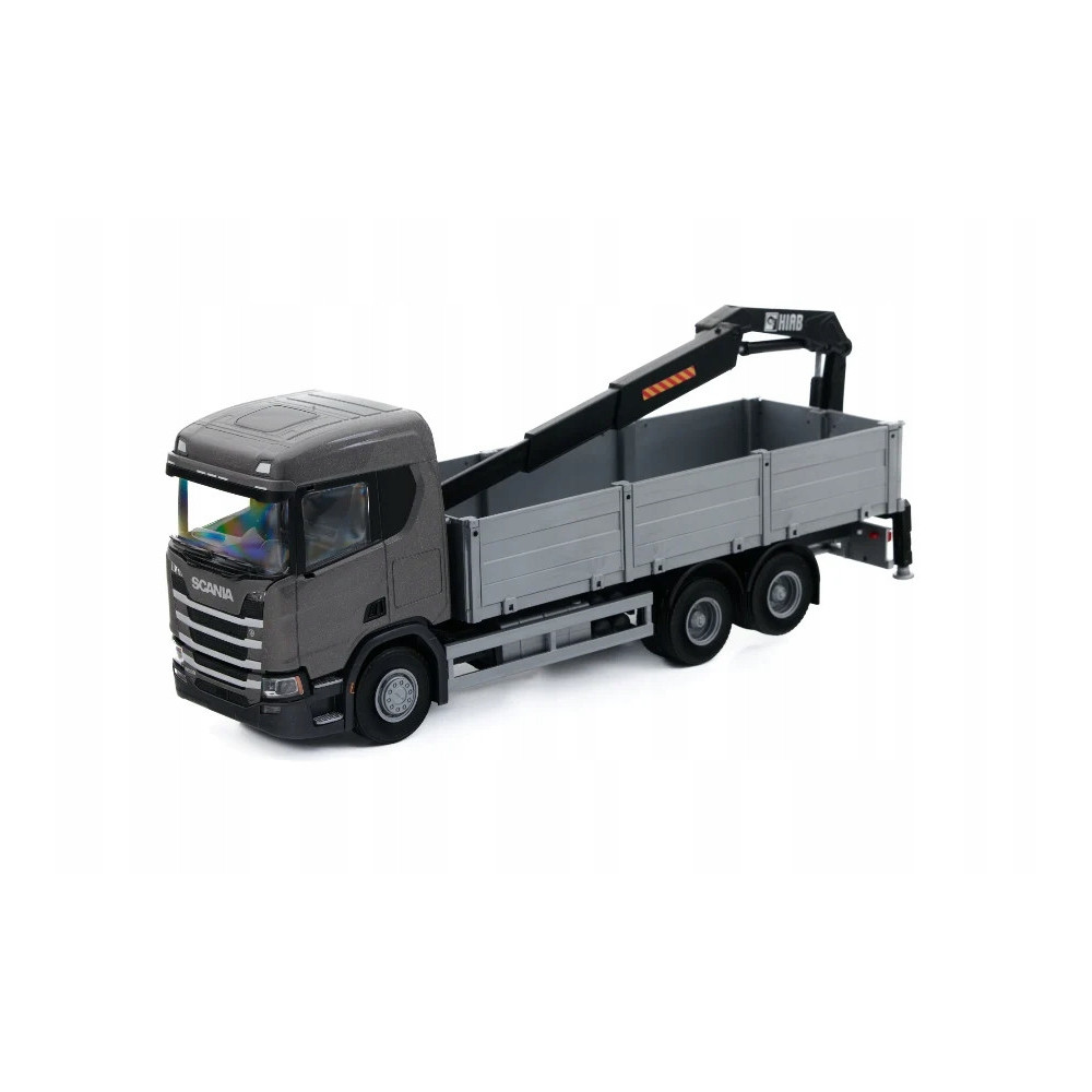 Emek 50603 Scania R Next Gen SKRZYNIA Z ŻURAWIEM SZARY