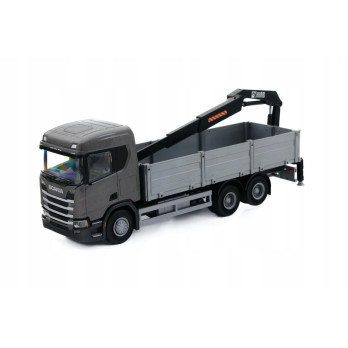 Emek 50603 Scania R Next Gen SKRZYNIA Z ŻURAWIEM SZARY