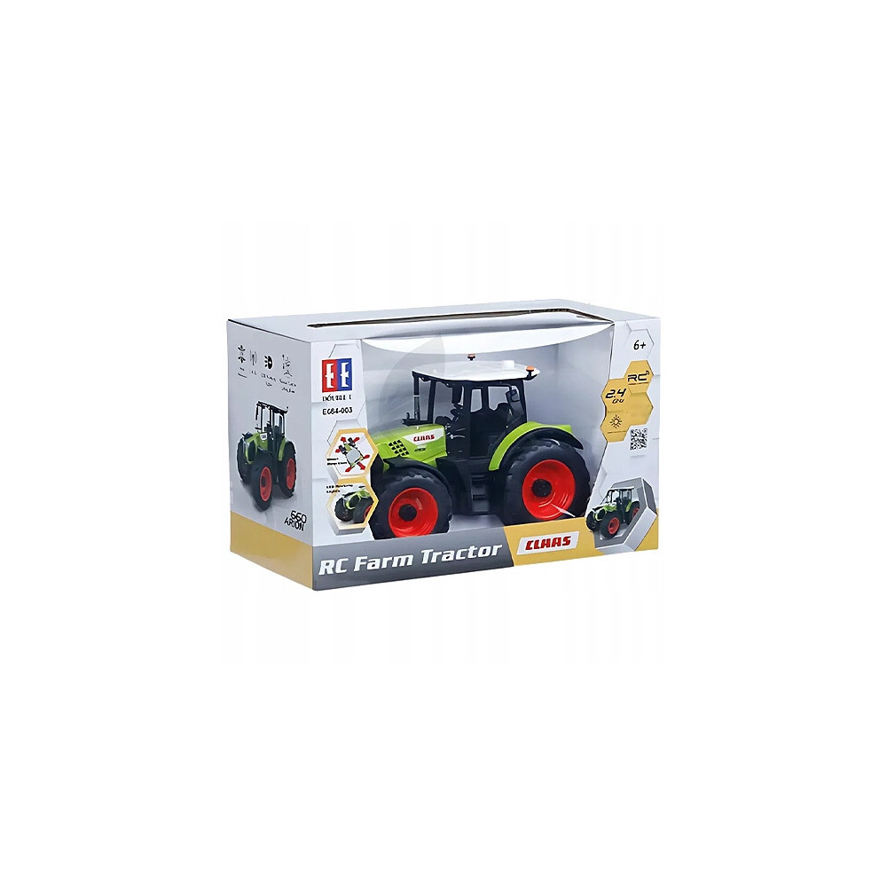 TRAKTOR ZDALNIE STEROWANY RC CLAAS ARION 660 CIĄGNIK POJAZD ROLNICZY 1:16