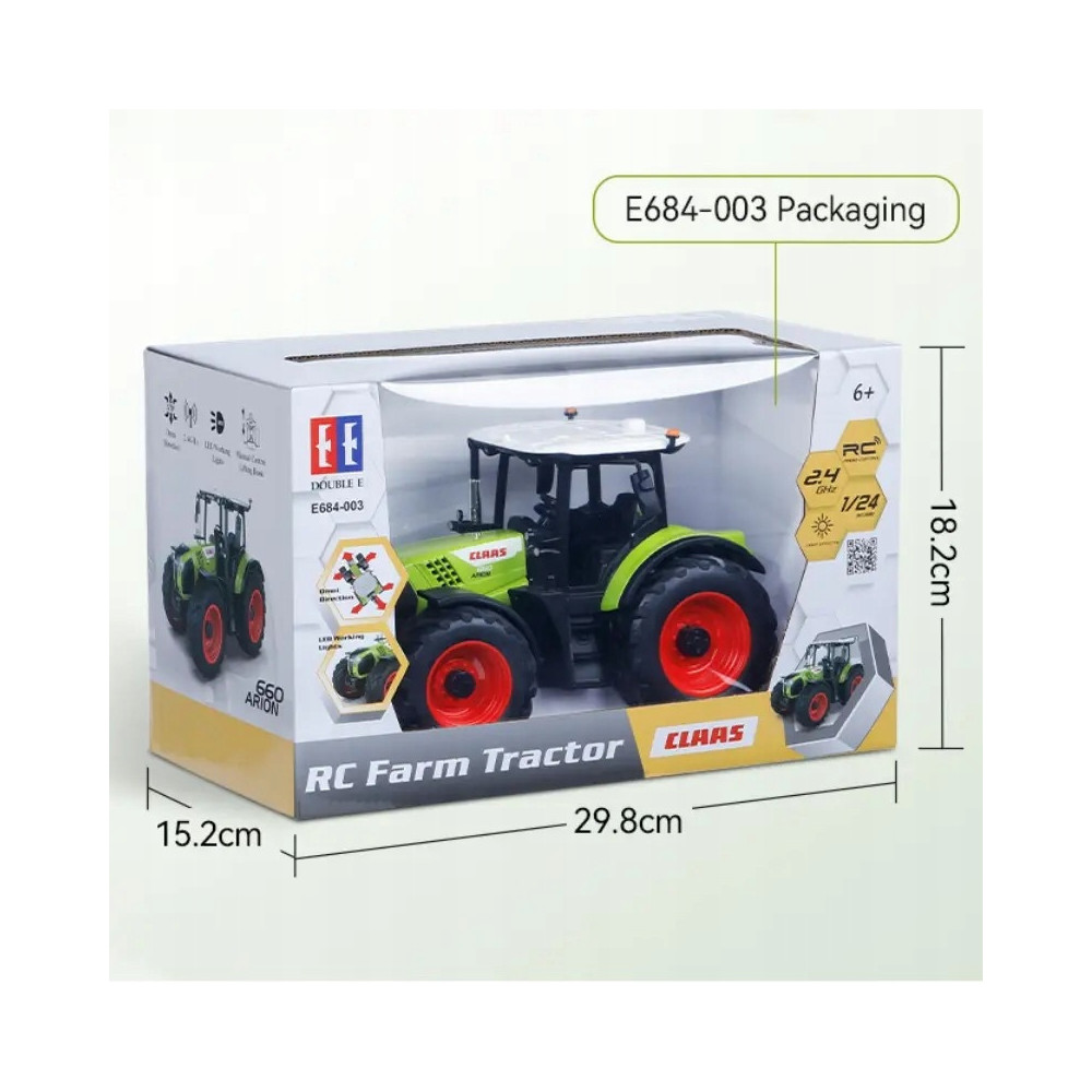 TRAKTOR CIĄGNIK Claas Arion 660 ZDALNIE STEROWANY 1:16 RC ZABAWKA