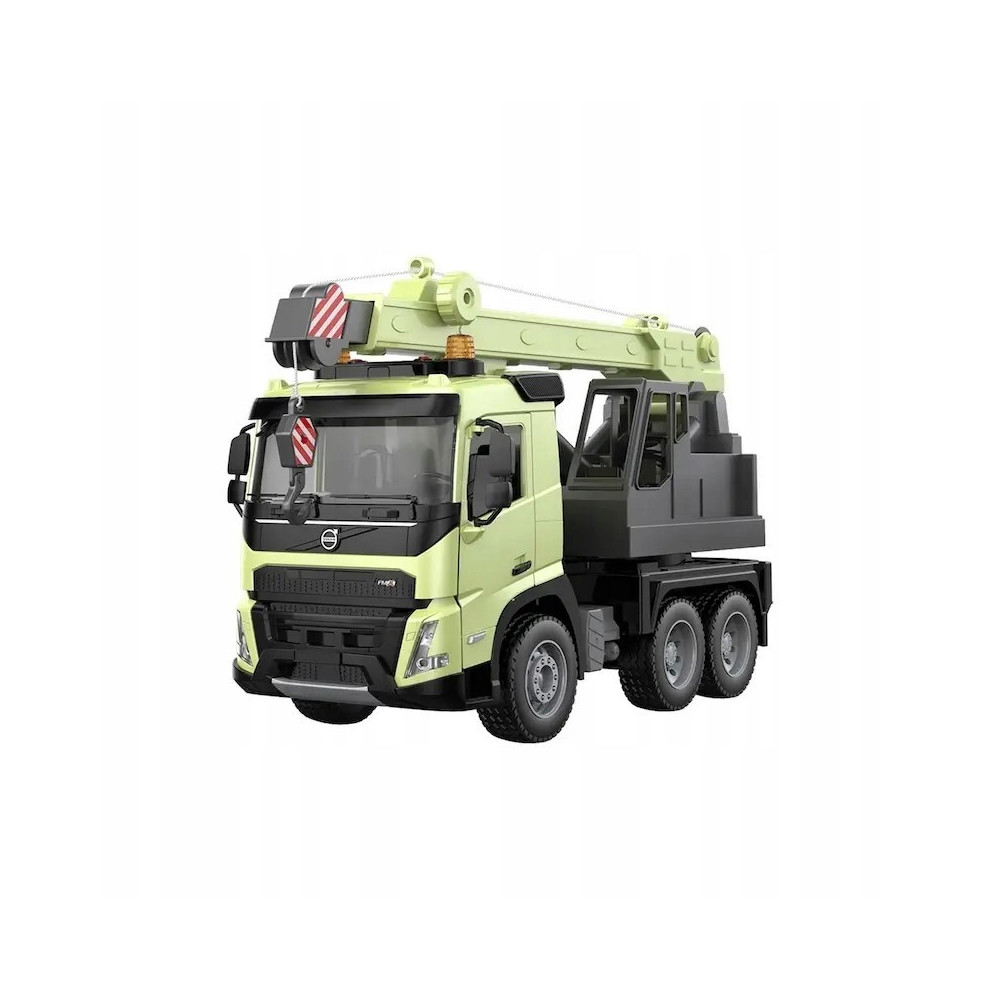 DOUBLE EAGLE VOLVO FMX Z DŹWIGIEM 1:20 MANUALNA CIĘŻARÓWKA MODEL