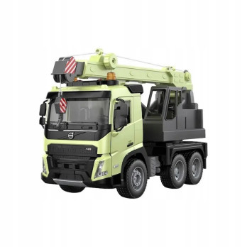 DOUBLE EAGLE VOLVO FMX Z DŹWIGIEM 1:20 MANUALNA CIĘŻARÓWKA MODEL