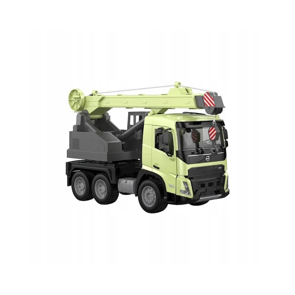 DOUBLE EAGLE VOLVO FMX Z DŹWIGIEM 1:20 MANUALNA CIĘŻARÓWKA MODEL