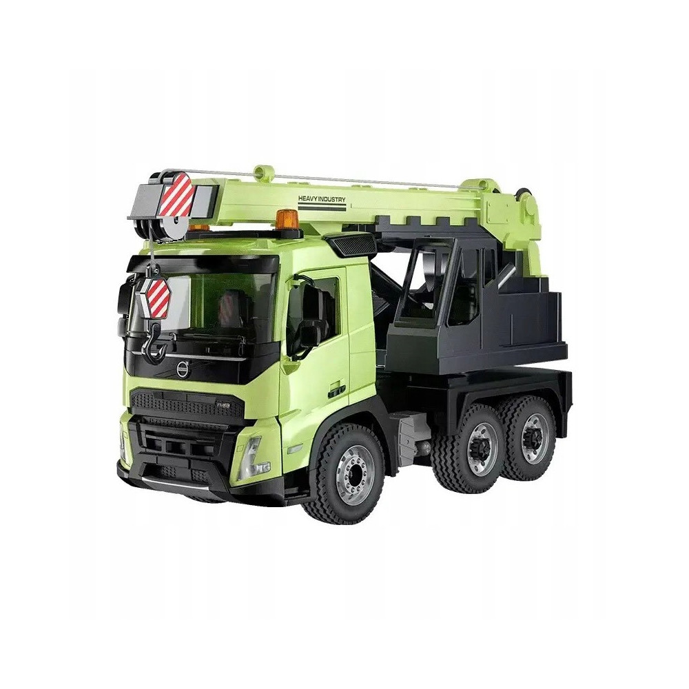 DOUBLE EAGLE VOLVO FMX Z DŹWIGIEM 1:20 MANUALNA CIĘŻARÓWKA MODEL