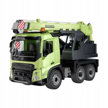 DOUBLE EAGLE VOLVO FMX Z DŹWIGIEM 1:20 MANUALNA CIĘŻARÓWKA MODEL