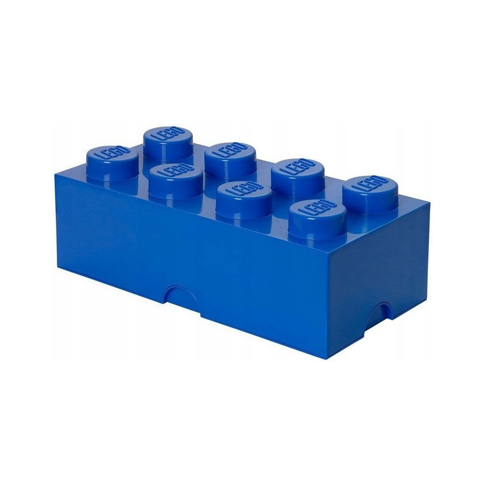 LEGO Pojemnik na klocki Zabawki 40041731Niebieski Blue Brick 8 Prezent