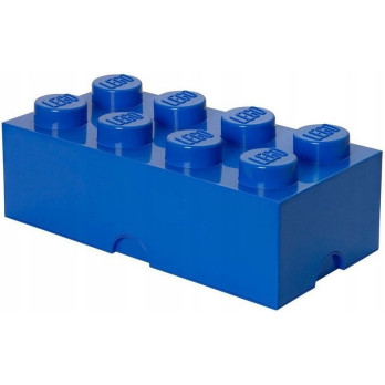 LEGO Pojemnik na klocki Zabawki 40041731Niebieski Blue Brick 8 Prezent