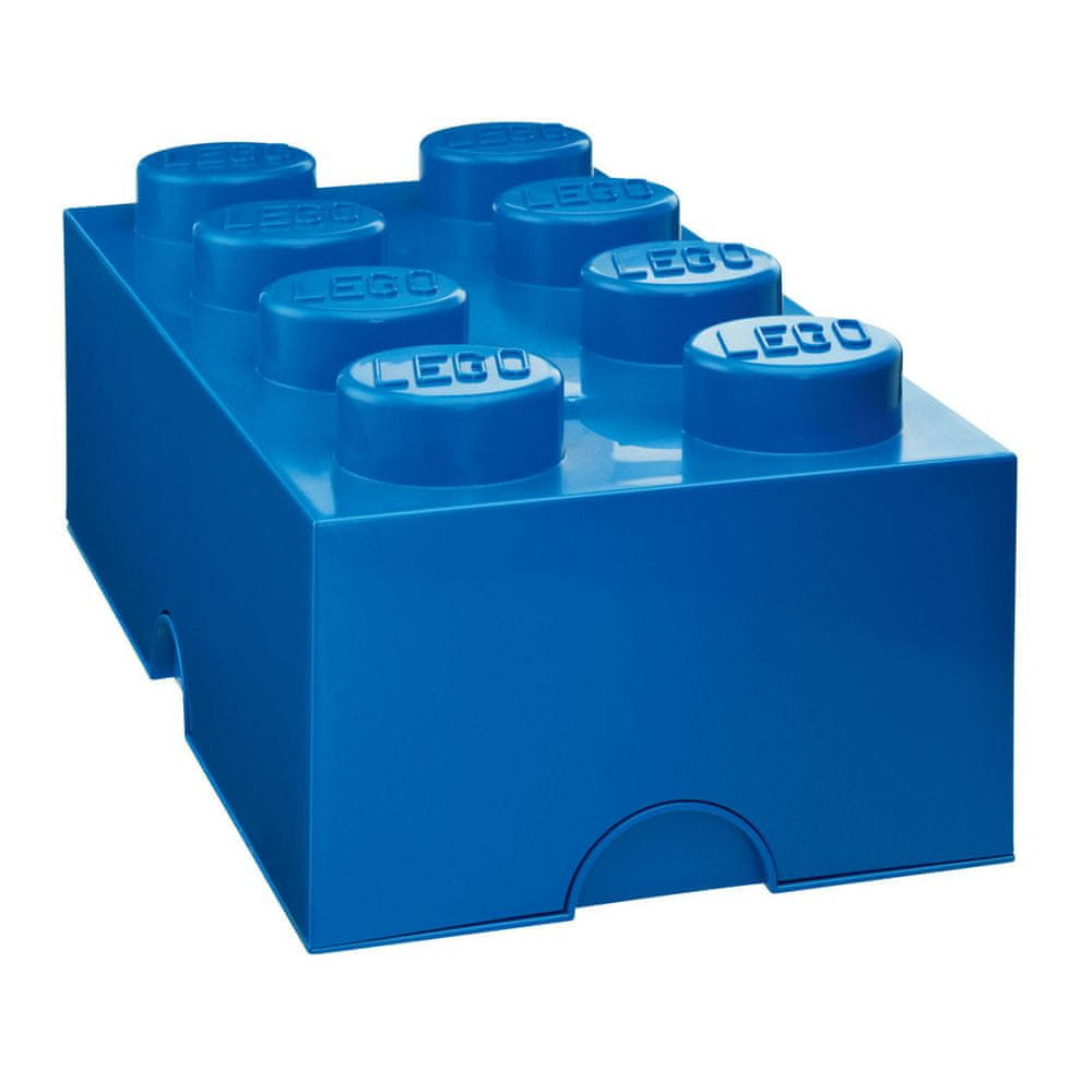 LEGO Pojemnik na klocki Zabawki 40041731Niebieski Blue Brick 8 Prezent