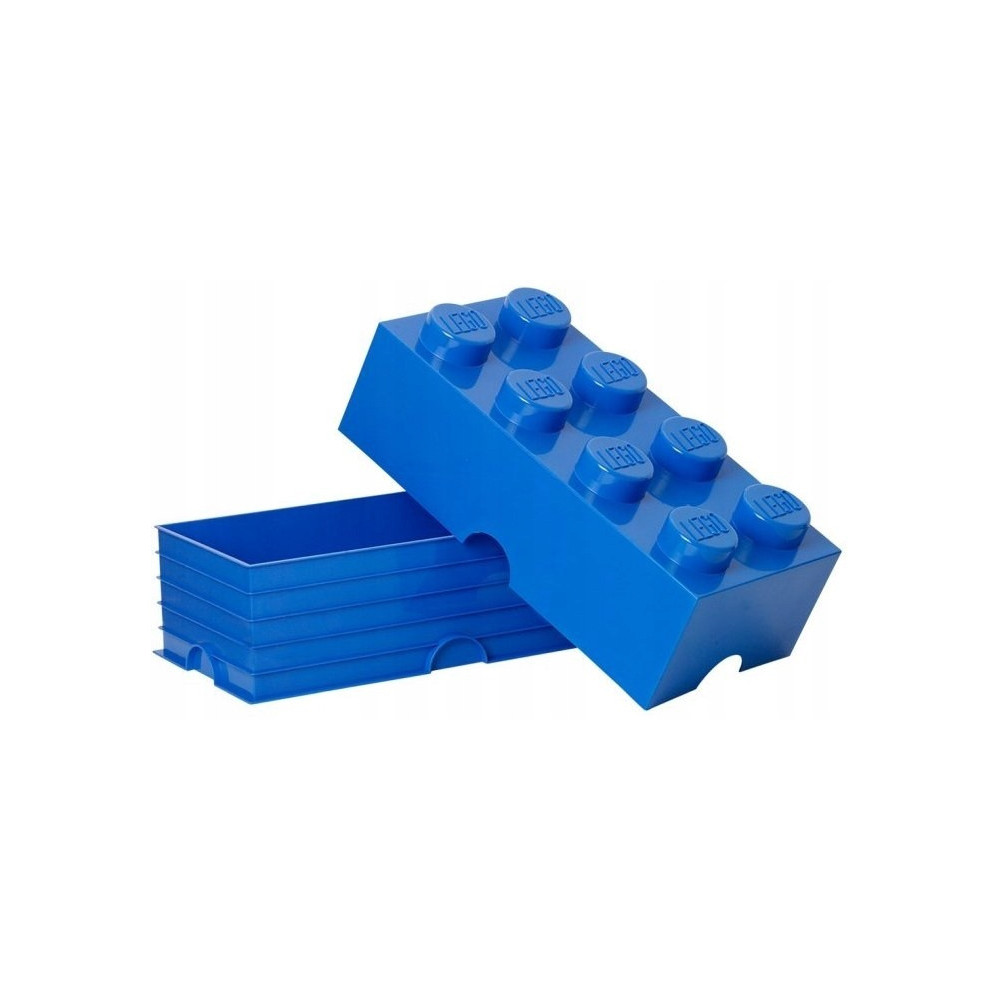 LEGO Pojemnik na klocki Zabawki 40041731Niebieski Blue Brick 8 Prezent