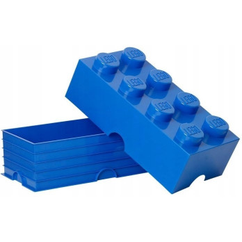 LEGO Pojemnik na klocki Zabawki 40041731Niebieski Blue Brick 8 Prezent