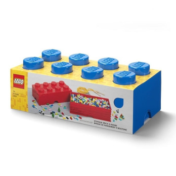 LEGO Pojemnik na klocki Zabawki 40041731Niebieski Blue Brick 8 Prezent