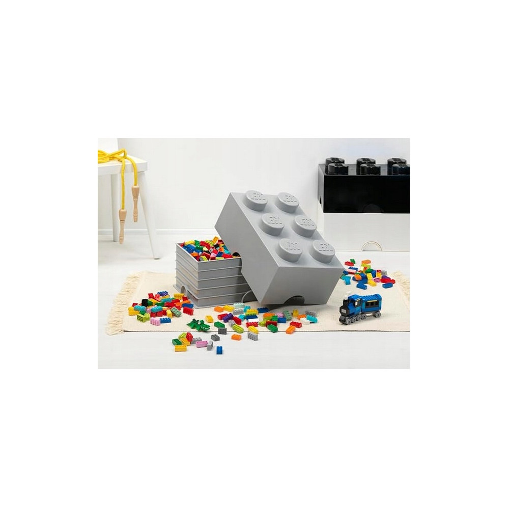 LEGO Classic 40000804 Pojemnik klocek LEGO Brick 6 - Biały White Na Klocki