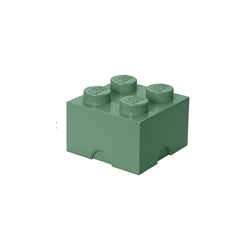 Pojemnik Na klocki LEGO Storage 2x2 zielony piaskowa zieleń 40031747