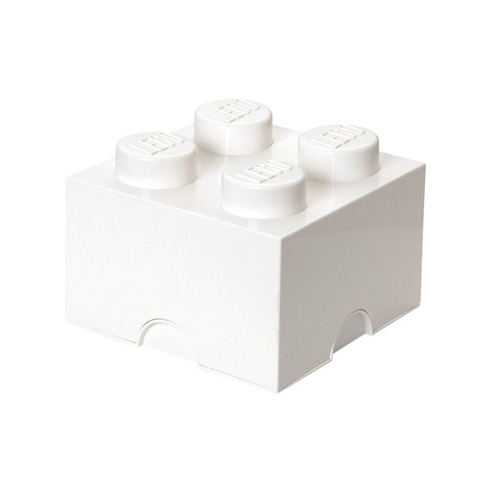 Pojemnik Na Zabawki Klocki LEGO Storage Brick 4 biały White Prezent